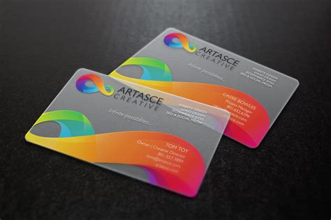 Plastic Business Card Precision Color Printing