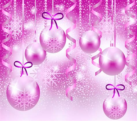 Pink Christmas Wallpaper 61 Images