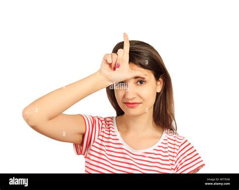 Loser Sign Hi Res Stock Photography And Images Alamy