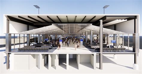 Atlanta Airport Building Pieces Of New Concourse For Widening Project
