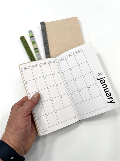 2023 Pocket Calendar Printable 2023 Calendar