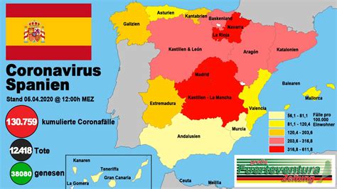 Viele erkrankten offenbar bei studentenpartys. 200405-1200-Coronavirus-Spanien-Inzidenz - Fuerteventura ...