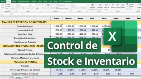 Plantillas Gratis Para Control De Inventarios En Excel Actualizado