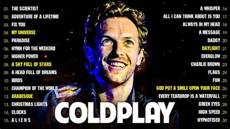 Coldplay Greatest Hits Full Album Coldplay Best Songs Ever The Best