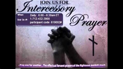 Intercessory Prayer Clip 9 28 12 Youtube