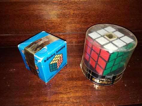 My Original Cubes Left Is The Original Hungarian Magic Cube By Erno