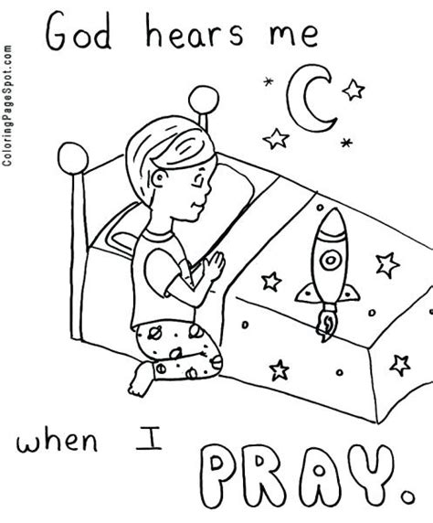 Prayer Coloring Pages For Adults At Free Printable