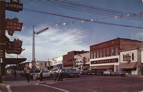 View Of Main Street Garden City Ks Postcard