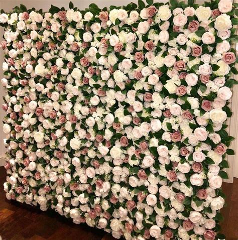 Artificial Flower Wall Backdrop For Wedding Arrangement Etsy Diy