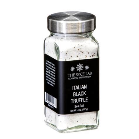 The Spice Lab Italian Black Truffle Sea Salt Kosher 4103 French