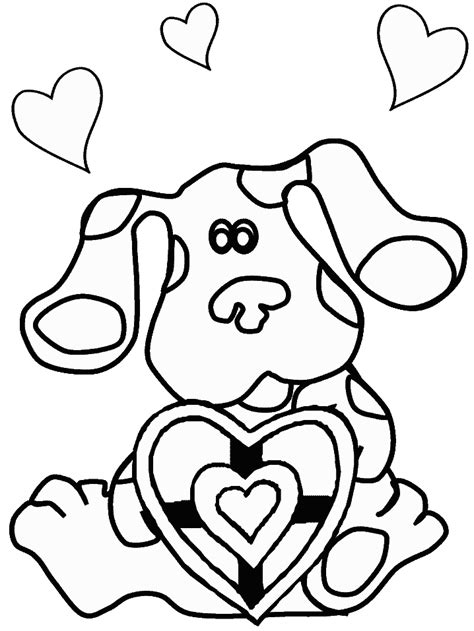 Blues Clues Coloring Page - Coloring Home