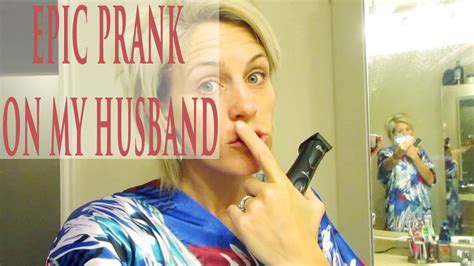 Wife Pranks Husband While Sleeping Youtube