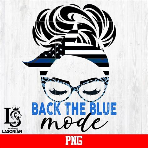 15 Back The Blue Svg Free Background Free Svg Files Silhouette And