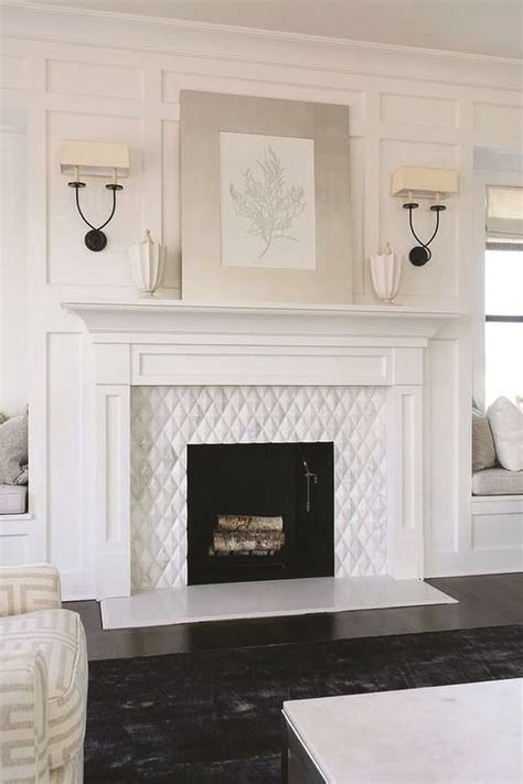 20 Stunning Fireplace Ideas To Steal White Fireplace Mantels White