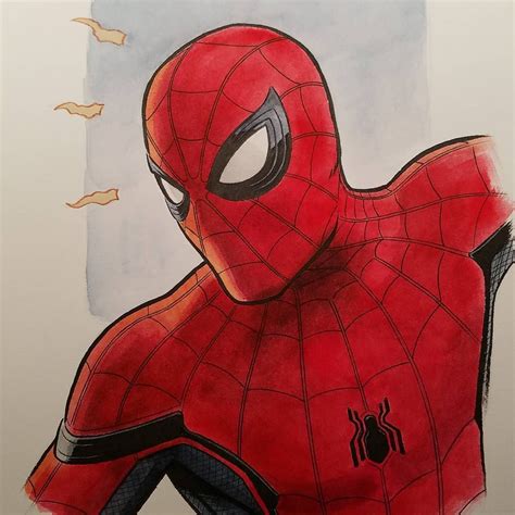 Spider Man Homecoming Drawing At Explore