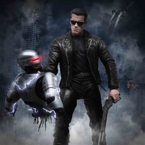Artstation Terminator Vs Robocop