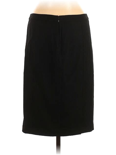 Vince Women Black Wool Skirt 6 Ebay