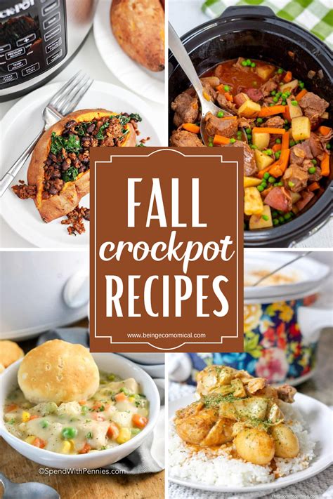 Maybe you would like to learn more about one of these? Flavorful Fall Slow Cooker Recipes - Easy Crockpot Meals ...