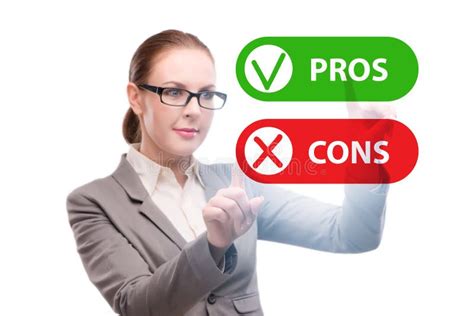 Concept Of Choosing Pros And Cons Stock Image Image Of Minus Balance