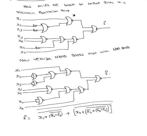 Problem No-3 Implement the following two-level function using multi-level NOR gates: f(x1,X2.X3 ...
