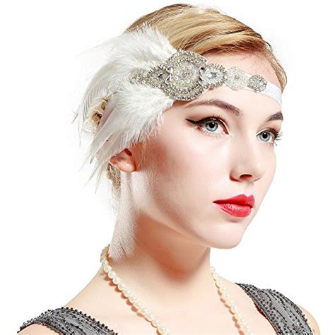 Babeyond 1920s Flapper Headpiece Roaring 20s Great Gatsby Headband