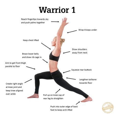 Warrior Pose Battles Inner Weakness And Wins Focus You See That There