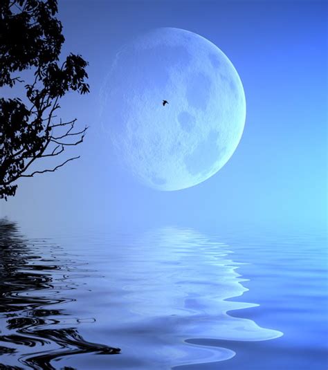 Giant Moon Over Water Free Stock Photos Rgbstock Free Stock