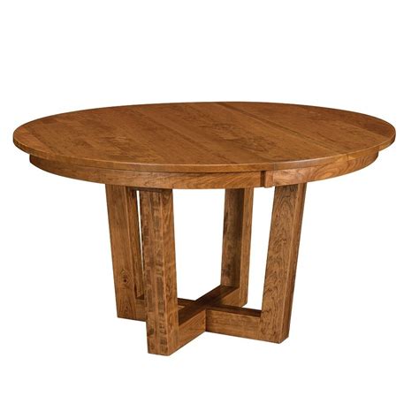 Astor Single Pedestal Dining Table From Dutchcrafters Amish Furniture