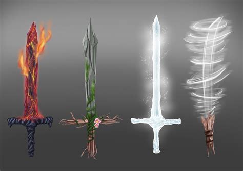 Artstation Elemental Swords