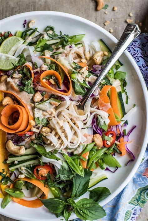 Cold Thai Noodle Salad Recipe Asian Salad Vitamin Sunshine