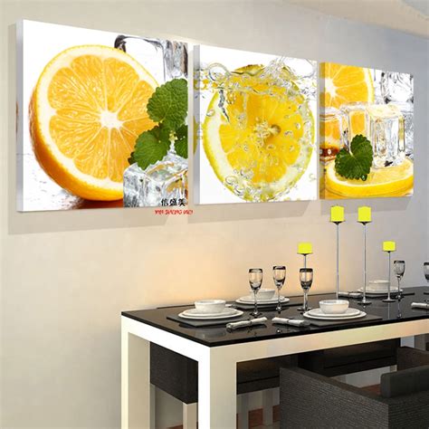 Cuadro especias de colores ideal para la cocina. 3 Panel Wall Art Painting On Cuadros Picture Oil Paintings ...