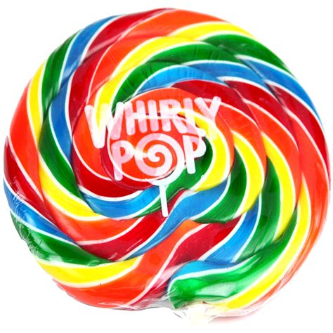 Rainbow Swirl Whirly Pops Giant Lollipops • Oh Nuts®