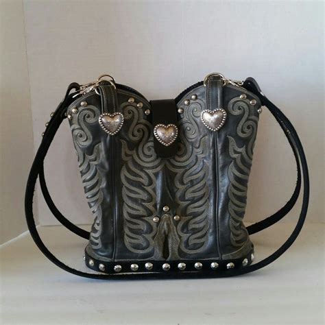 Double Cowboy Boot Purse Created By Stagecoach Bags Stagecoachbags