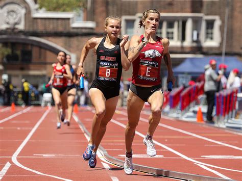Penn Relays Women — A Recordsetting 4 X 1500 Track And Field News