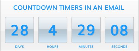 How To Use Countdown Timers In Email Marketing