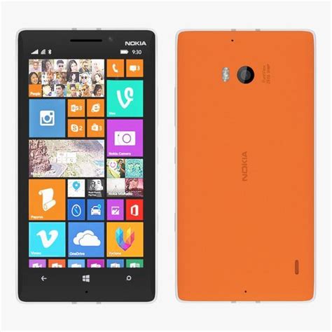 Nokia Lumia 930 Bright Orange Unlocked Smartphone Grade A Ebay