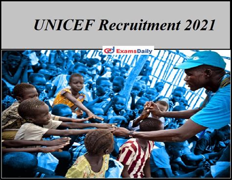 Unicef Job Vacancies 2021 Check Eligibility Details Here Apply