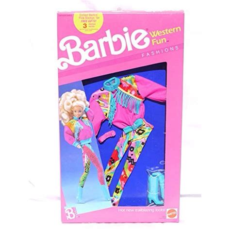 Barbie Western Fun Fashion 9953 1989