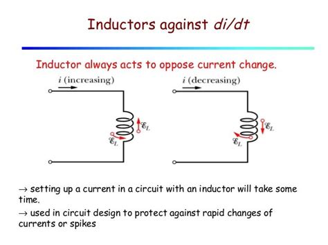 Lecture 27 Inductors Stored Energy Lr Circuits