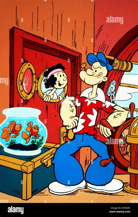 Popeye And Olive Oyl High Resolution Stock Photography And Images Alamy