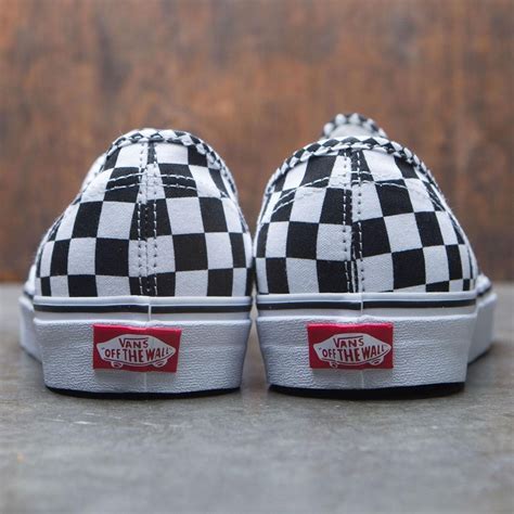 Vans Men Authentic Mixed Checkerboard Black Checkerboard