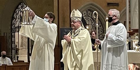 sacramental oils consecrated priests renew priestly promises during