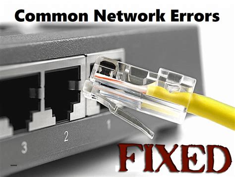 Common Network Errors And Solutions To Fix Them