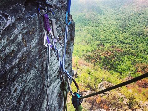 How To Build A Multi Pitch Anchorthe Climbing Guy Climbing Tools Lead