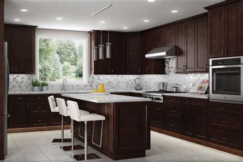 Kitchen Design With Black Shaker Cabinets