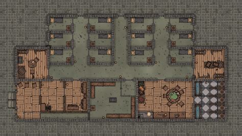Just A Simple Small Town Prison Map For When You Dont Want To Tpk The