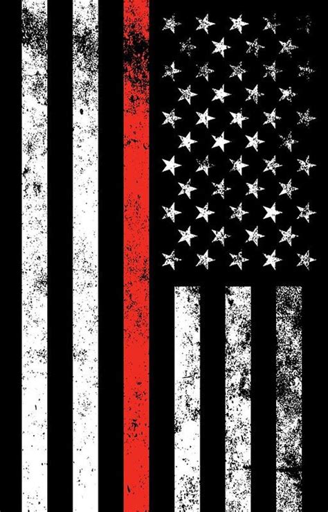 Thin Red Line Firefighter Wallpaper Carrotapp