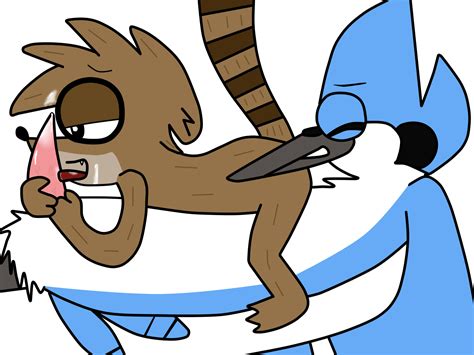 Rule 34 Cartoon Network Dripping Male Mordecai Penis Regular Show
