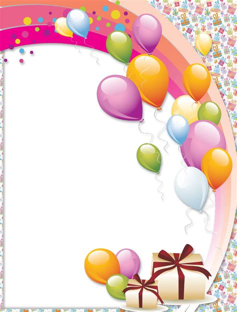 Happy Birthday Balloons Png Picture Png All Png All