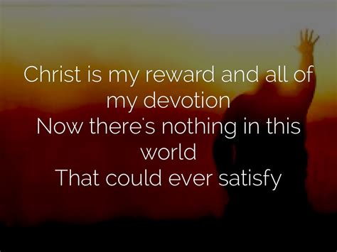 Em c g d/f# christ is my reward and. Christ Is Enough by Jeka Santos
